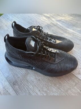 Nike Air Max Flyknit Shoes Mens Size 8.5 Black Running Sneakers FD2764-001